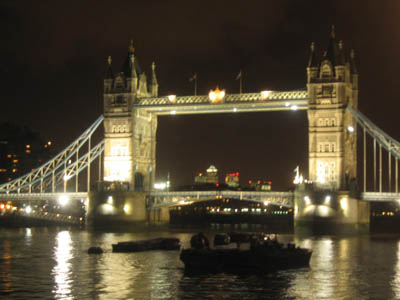 Tower Bridge by night