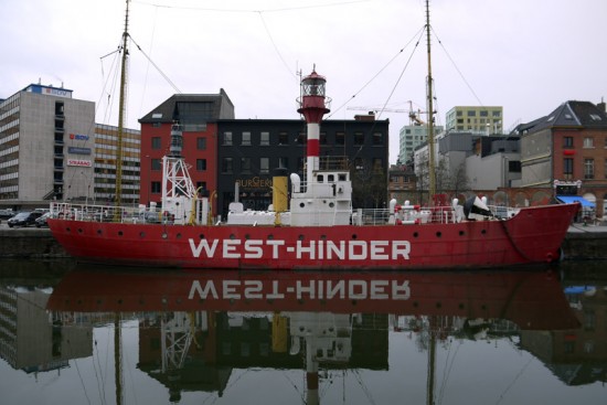 Anvers, West Hinder boat