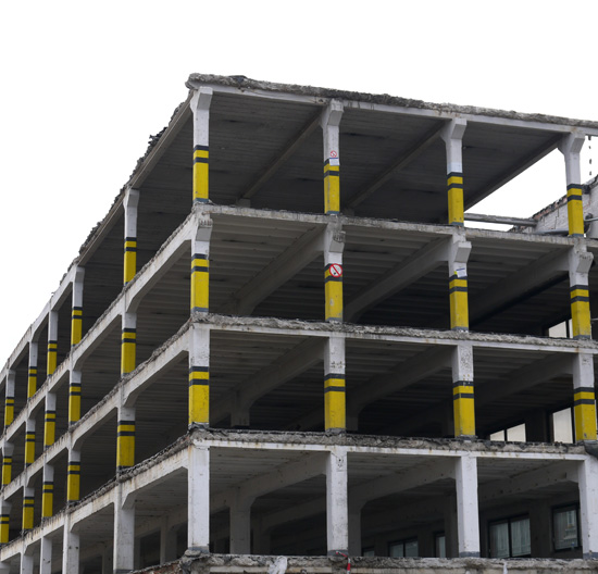 Antwerp, abandoned parking