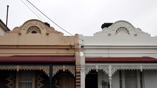 Melbourne, Coburg, victorian houses