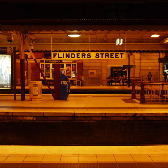 Melbourne, Flinder Street Station