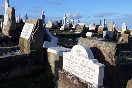 Sydney, Waverley cemetery