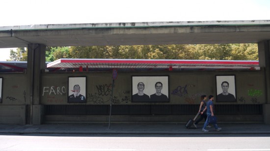 Bologna, bus station street art