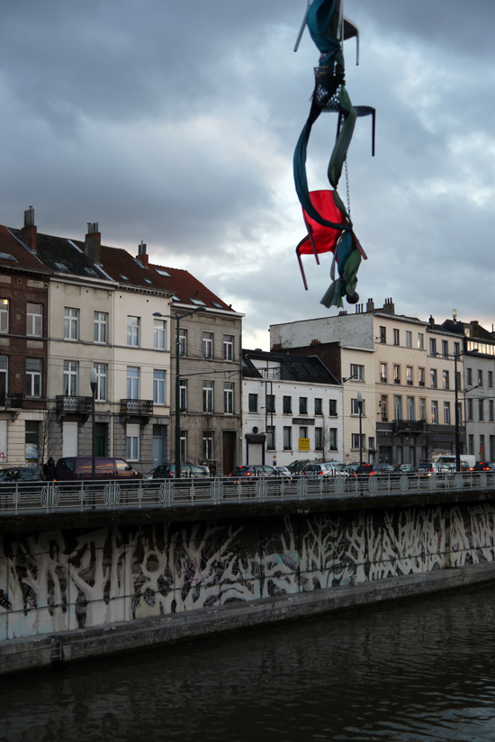 Brussels, flying chair