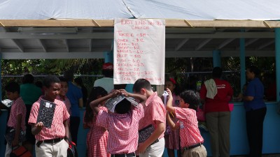 Cayman, East End Heritage day food stall