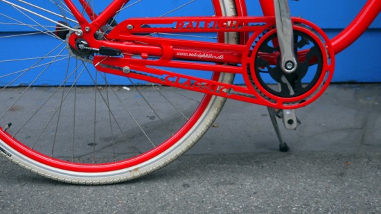Copenhague, raleigh bike detail