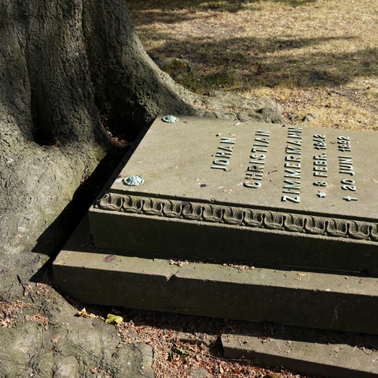 Copenhague, tomb in Assistens Cemetery