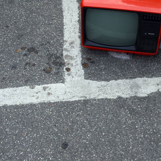 Copenhague, TV on Frederiksberg flea market