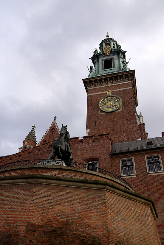 Krakow, tower of Wawel cathedral