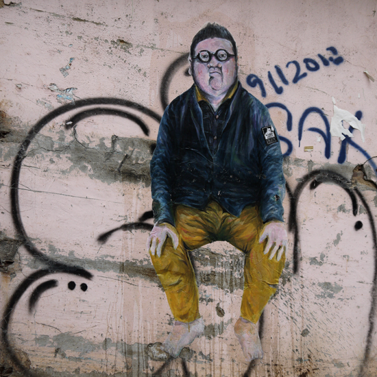 Hong Kong, Central, street art
