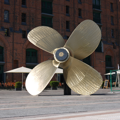 Hambourg, propeller, Maritimes Museum