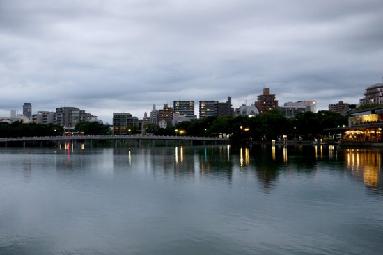 Fukuoka, view on the river