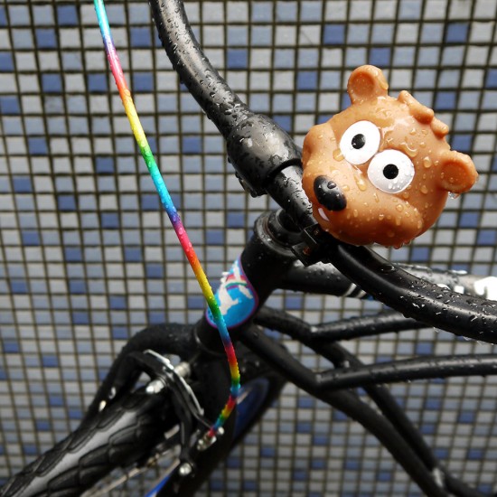 Fukuoka, bike with bear bike