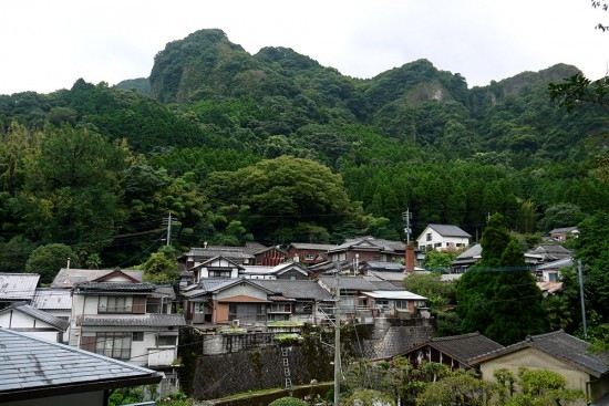 Imari village seen from above