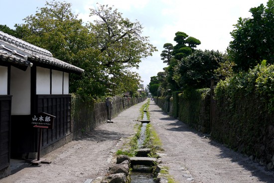 Shimabara, former samurai street