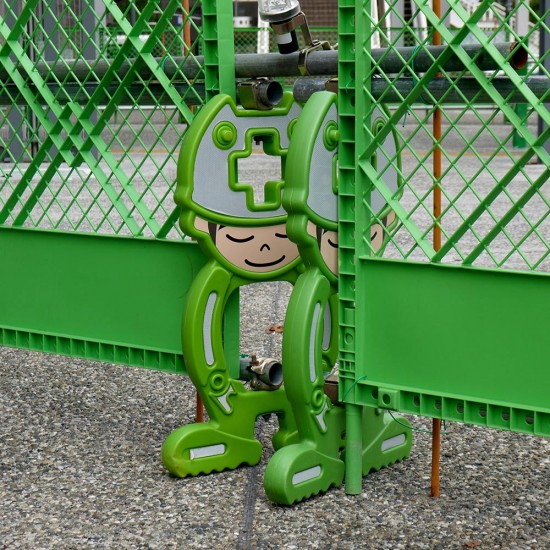 Yahata, cute construction barriers