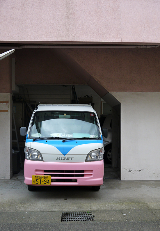 Kagoshima & Sakurajima, combi rose