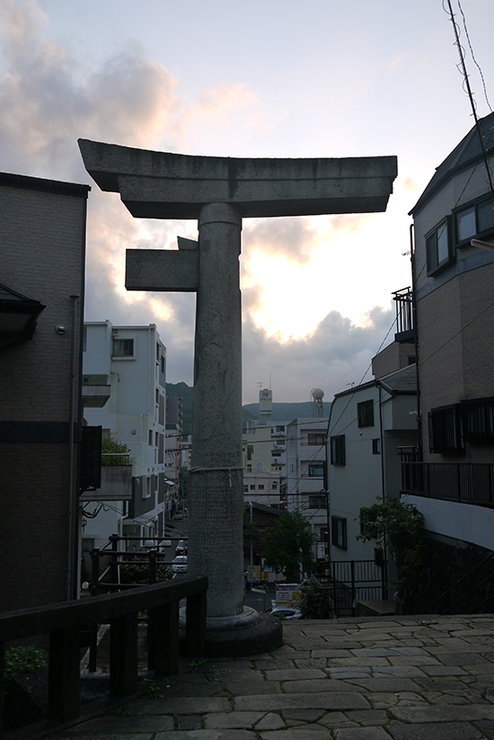 Nagasaki, one-pillar Sanno shrine