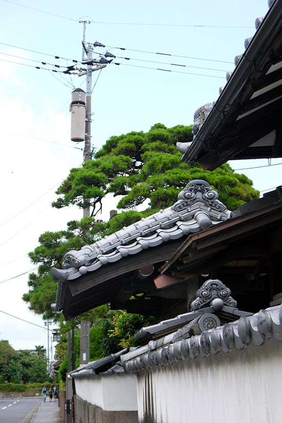 Shimabara, roof details