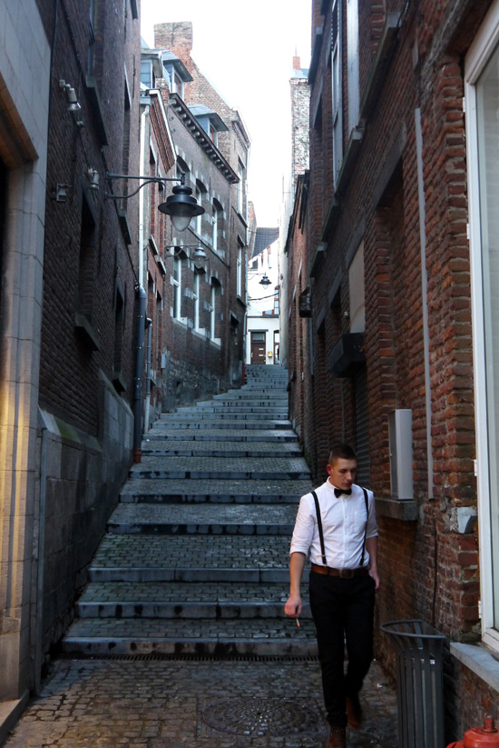 Mons 2015, escalier