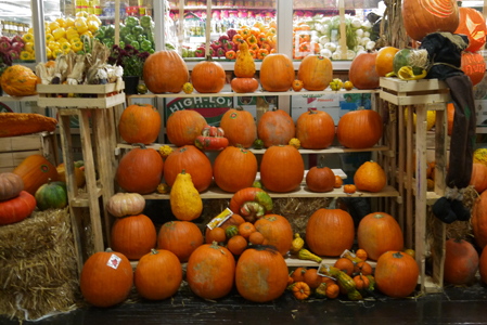 NYC 2012, Pumpkins in Chelsea Market