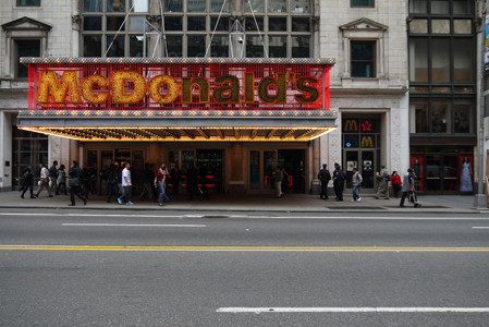 NYC 2012, Mac Donald's Time Square