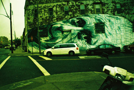 New York, oct. 2012 // Lomo // Flushing Ave & Scott Ave