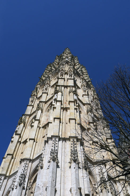 Normandie, tour de la cathédrale de Rouen