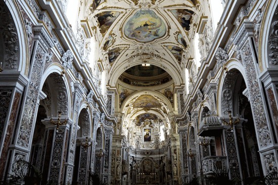 Palermo, church interior
