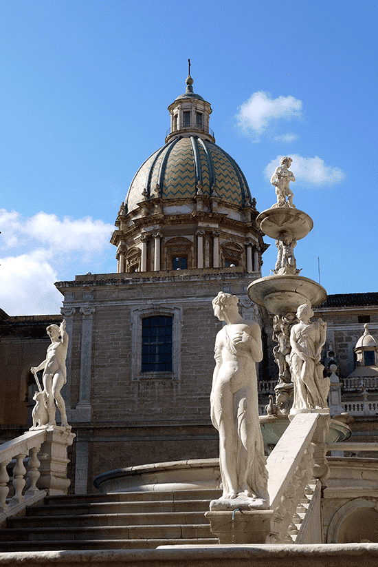 Palermo, piazza Pretoria
