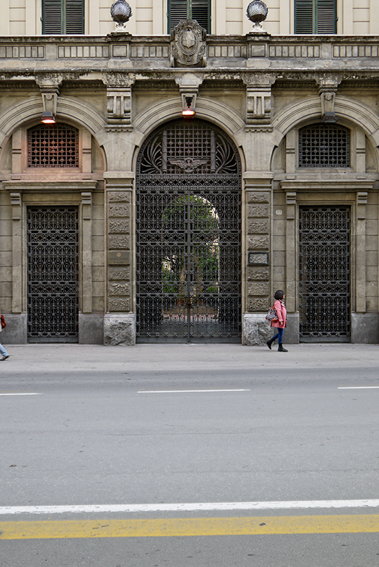 Palermo, door on via Roma