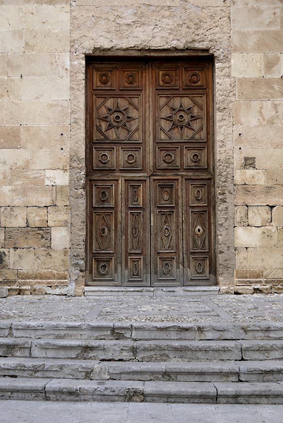 Palermo, San Giorgio dei Genove church entrance