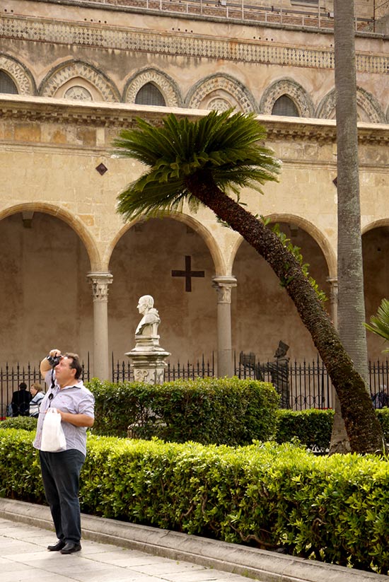 Palermo, tourist in Monreale