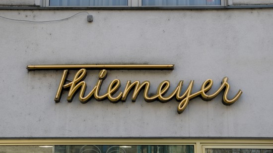 Cologne, Thiemeyer, enseigne neon