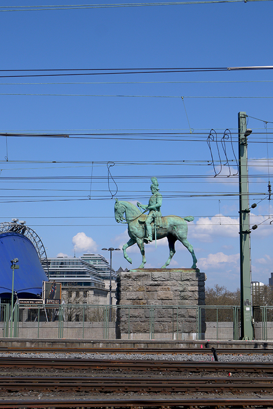 Cologne, Friedrich III Statue