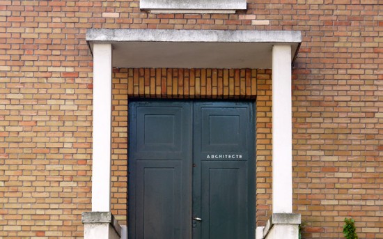 Typographies parisiennes, Architecte, rue Ordener