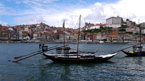 Porto, typical boat on Douro
