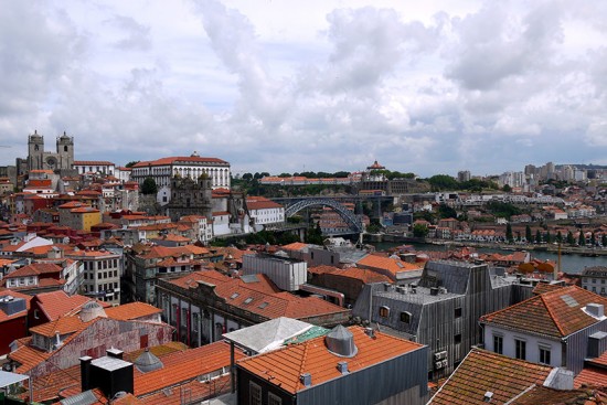 Porto, view from Se Cathedral