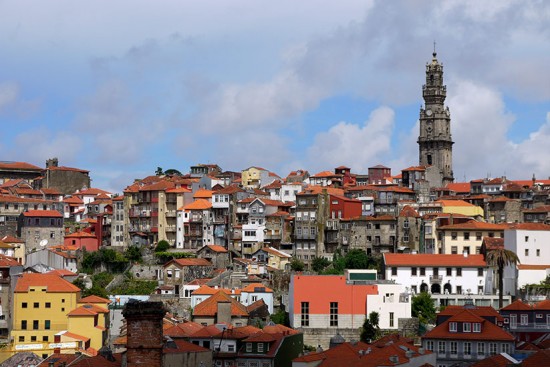 Porto, view from miradouro Bento da Vitoria