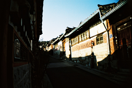 Seoul,  Bukchon, Gahoe-dong - Lomo