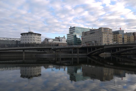 Stockholm, Cityterminalen by the river