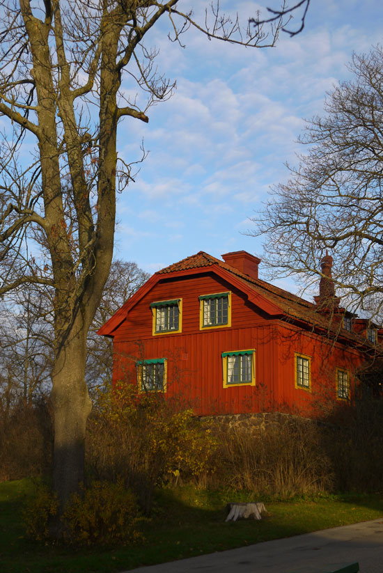 Stockholm, Skansen museum, Red row office
